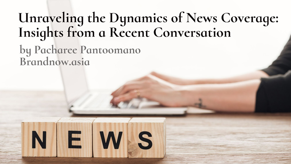 Unraveling the Dynamics of News Coverage: Insights from a Recent Conversation
