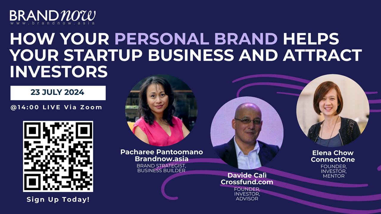 How Your Personal Brand Helps Your Startup Business and Attract Investors